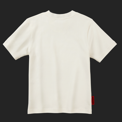 Back view of off-white cream Toronto Heritage t-shirt with no print or design